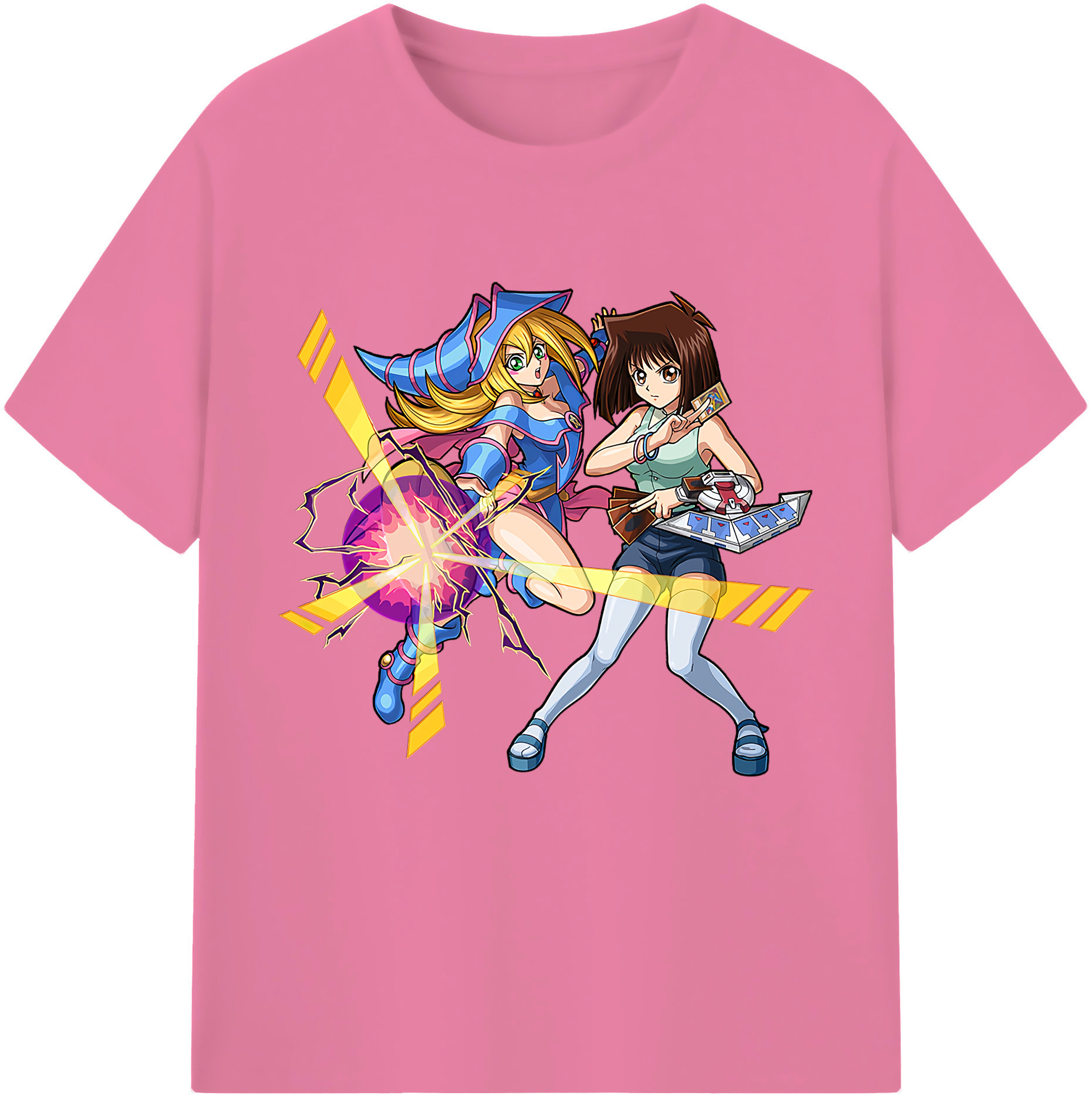 （画像用） 遊☆戯☆王 Yu-Gi-Oh! 綿100％半袖Tシャツ（フロントプリント）